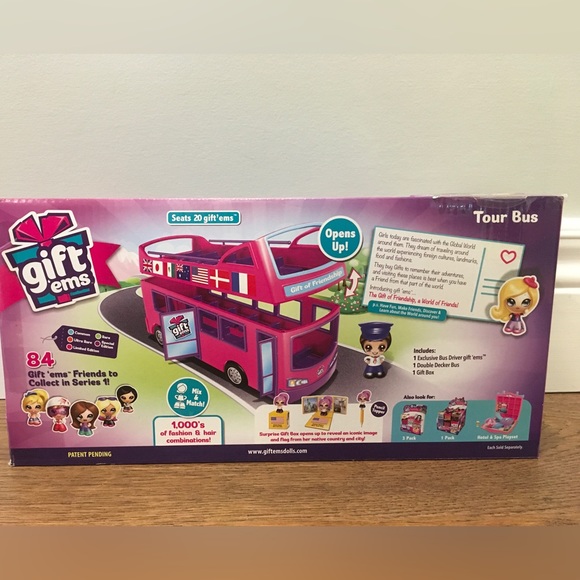 Giftems toy double decker bus - Picture 2 of 2